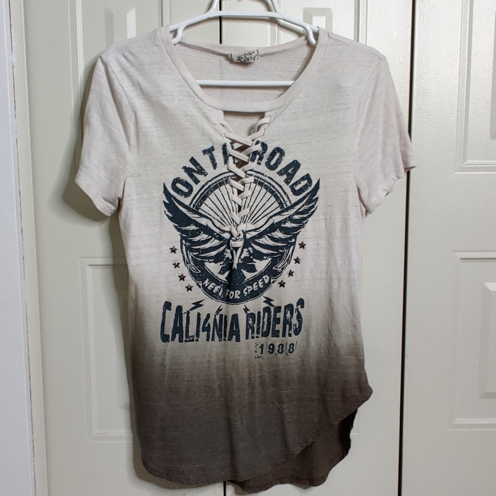 Tie up T shirt